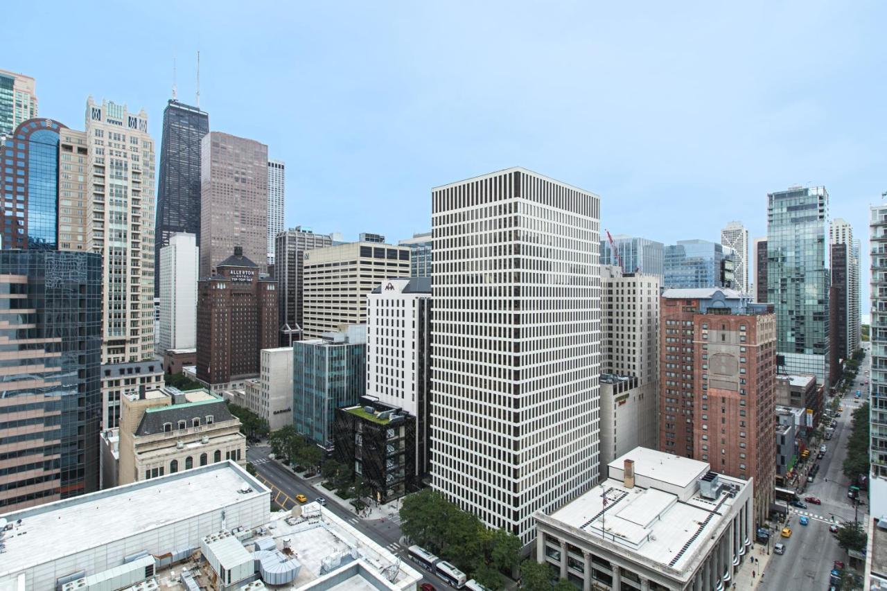 Отель Chicago Marriott Downtown Magnificent Mile Экстерьер фото